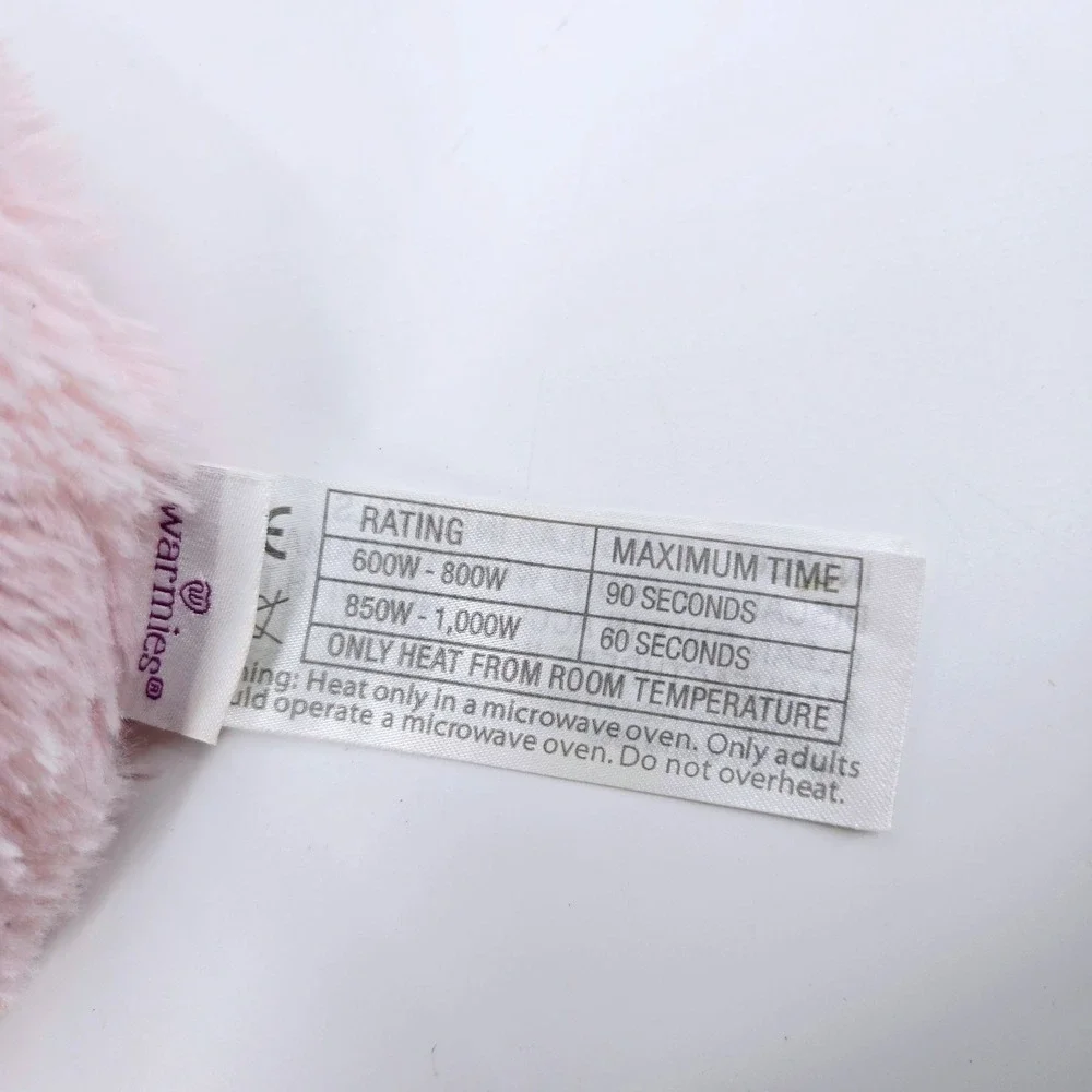 Warmies Pink Llama‎ Microwavable Weighted Lavender Plush Stuffed Animal 11